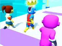 Falling People 3D image