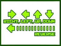 Right, left, up, down, reverse image