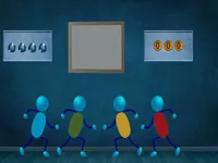 8b blue house escape image
