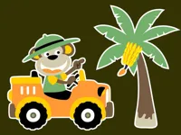 Cute Cars For Kids Coloring image