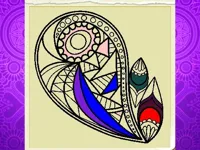 Mandala Coloring image